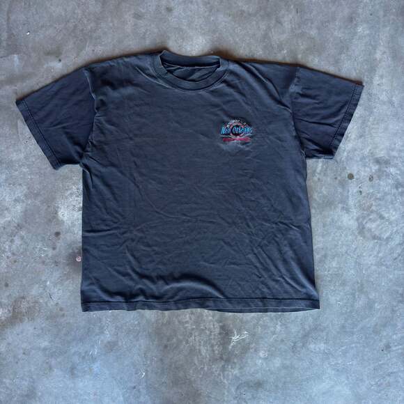 Unbranded Other - Vintage 90s faded Bourbon St. New Orleans French Quarter T shirt